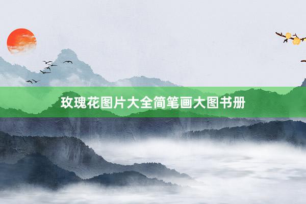 玫瑰花图片大全简笔画大图书册